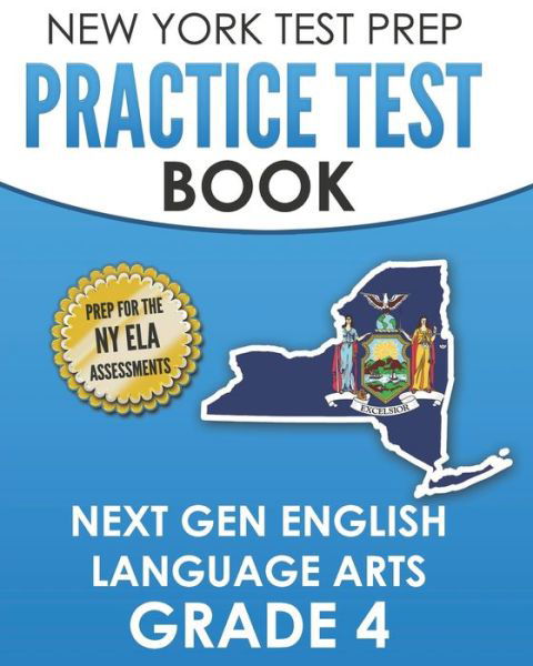 Cover for Test Master Press New York · NEW YORK TEST PREP Practice Test Book Next Gen English Language Arts Grade 4 (Paperback Bog) (2020)