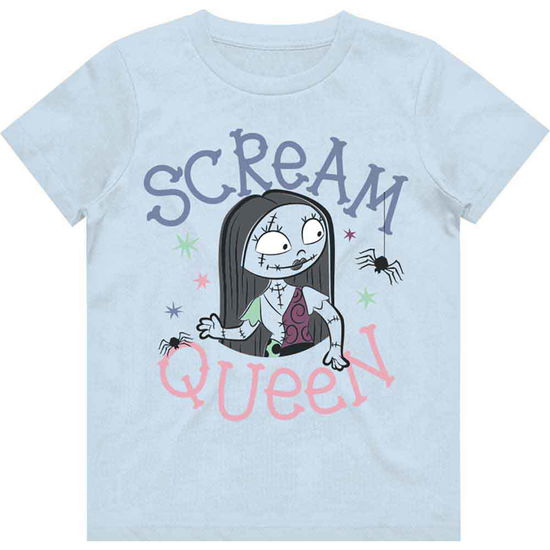 Cover for Nightmare Before Christmas - The · The Nightmare Before Christmas Kids Girls T-Shirt: Scream Queen (Light Blue) (T-shirt)