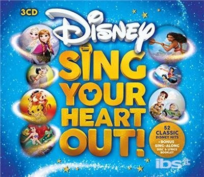 Cover for Sing Your Heart Out Disney (CD) (2018)