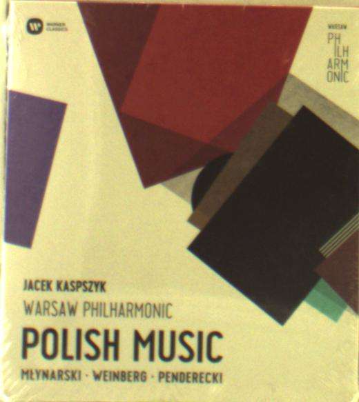 Cover for Kaspszyk,jacek / Warsaw Philharmonic · Polish Music: Mlynarski Weinberg Penderecki (CD) (2018)