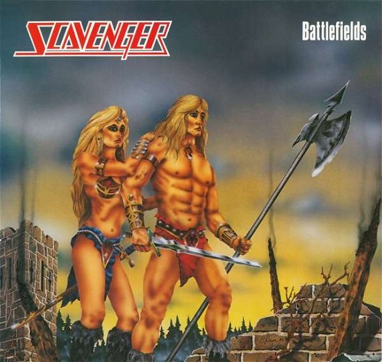 Cover for Scavenger · Battlefields (LP) [Remastered edition] (2021)