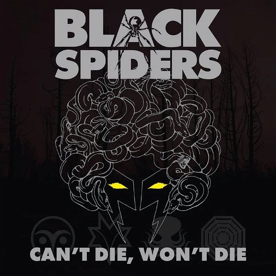 Cover for Black Spiders · Can't Die, Won't Die (LP) [Limited edition] (2023)