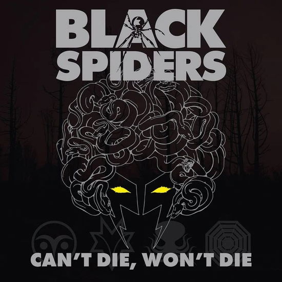 Cover for Black Spiders · Can't Die, Won't Die (LP) [Limited edition] (2023)