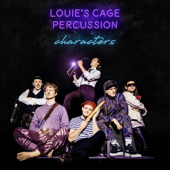 Cover for Louie's Cage Percussion · Characters (CD) (2020)