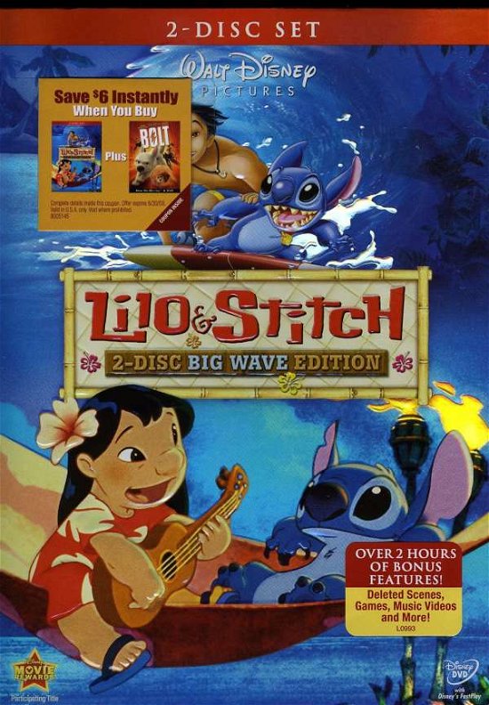 Lilo & Stitch - Lilo & Stitch - Filme - BUENA VISTA - 0786936694789 - 24. März 2009