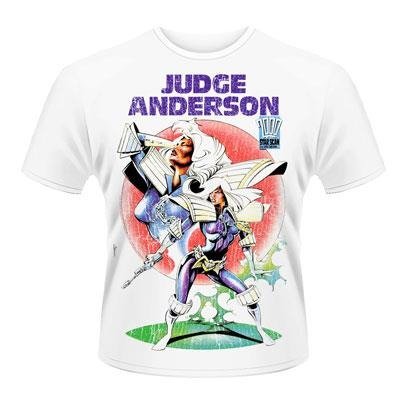 Cover for Judge Anderson · Judge Anderson White (T-shirt) [size XL] (2013)