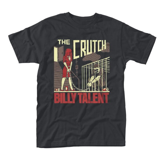 Cover for Billy Talent · Billy Talent: The Crutch (T-Shirt Unisex Tg. XL) (T-shirt) [size XL] [Black edition] (2016)