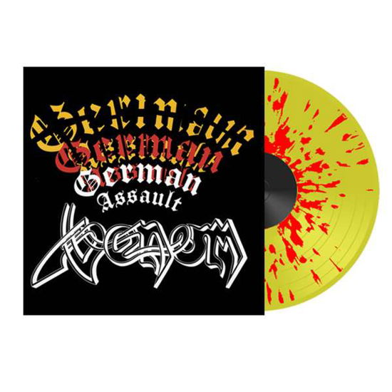 Cover for Venom · German Assault (LP) [Coloured edition] (2017)