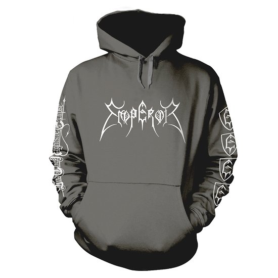 Cover for Emperor · In the Nightside Eclipse (Black and White) (Hoodie) [size XXL] [Grey edition] (2019)