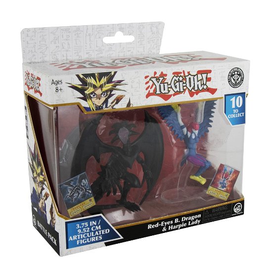 Cover for YuGiOh  3.75 Inch 2Figures RedEyes Black Dragon  Harpie Lady  Toys (MERCH) (2019)