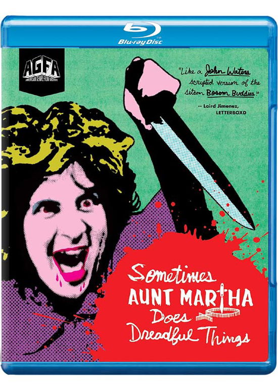 Cover for Sometimes Aunt Martha Does Dreadful Things (Blu-ray) (2020)