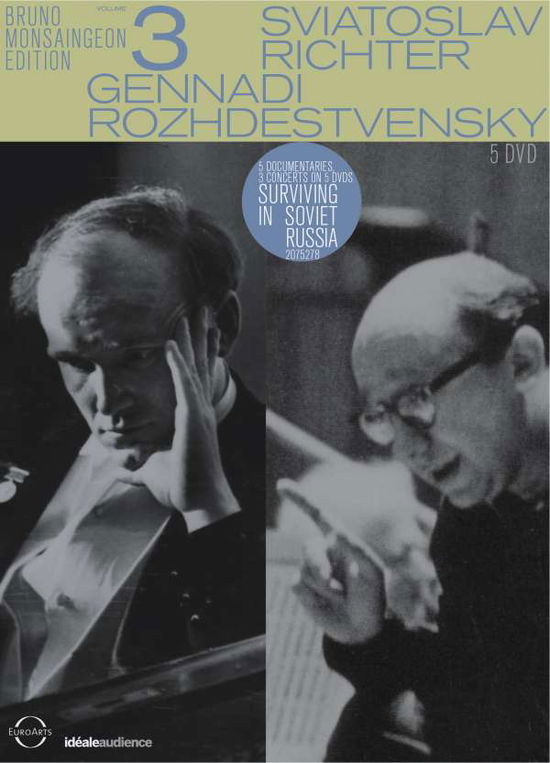 Cover for Richter Sviatoslav / Rozhdestvensky · Bruno Monsaingeon Edition 3 (DVD) (2016)