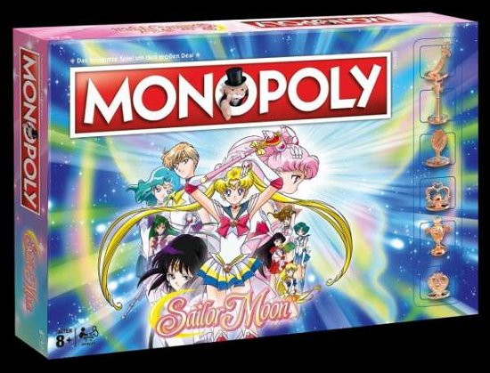Cover for Winning Moves · Monopoly Sailer Moon Brettspiel (Leketøy) (2018)