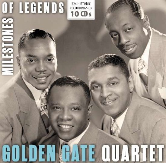 Cover for Golden Gate Quartet · Milestones of Legends (CD) (2018)