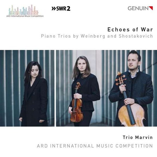 Echoes Of War: Piano Trios By Weinberg And Shostakovich - Trio Marvin - Musique - GENUIN CLASSICS - 4260036256789 - 27 septembre 2019