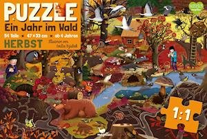 Cover for Ein Jahr Im Wald · Herbst - Puzzle (MERCH)
