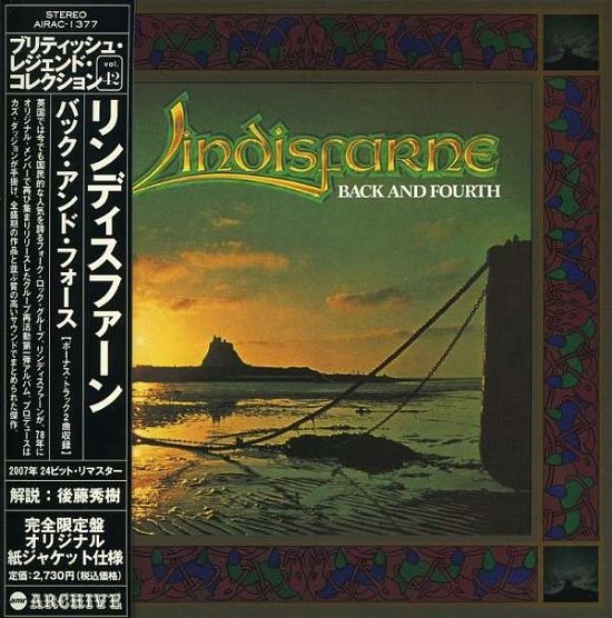 Cover for Lindisfarne · Back &amp; Force (CD) [Limited edition] (2007)