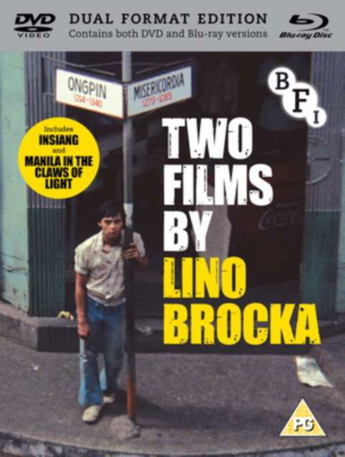 Cover for Two Films by Lino Brocka Manilla in the Claws · Lino Brocka - Manilla In The Claws Of Light / Insiang Blu-Ray + (Blu-Ray) (2017)