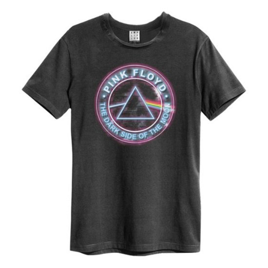 Cover for Pink Floyd · Pink Floyd - Neon Dark Side Amplified Vintage Charcoal Xx Large T-Shirt (T-shirt)