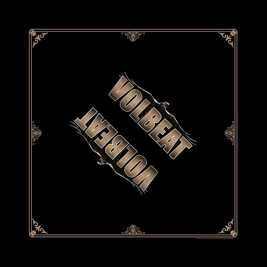Cover for Volbeat · Volbeat Unisex Bandana: Raven Logo (MERCH) [Black - Unisex edition]