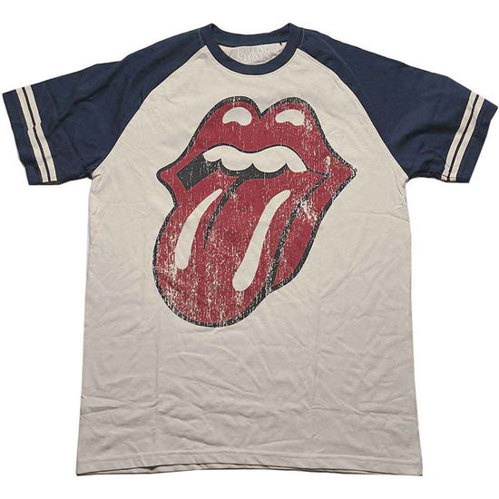 Cover for The Rolling Stones · The Rolling Stones Unisex Raglan T-Shirt: Lick (T-shirt) [size M]