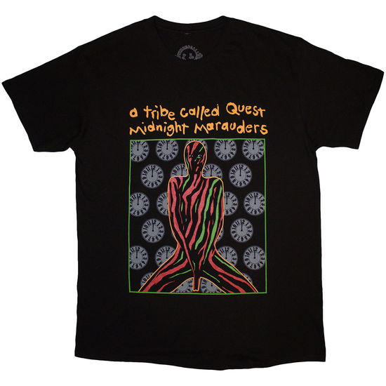 Cover for A Tribe Called Quest · A Tribe Called Quest Unisex T-Shirt: Midnight Marauders (Black) (T-shirt) [size S] (2024)