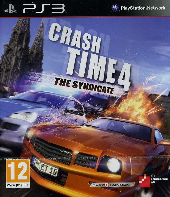 Cover for Ps3 · Crash Time 4 - the Syndicate Ps3 (PS3) (2013)