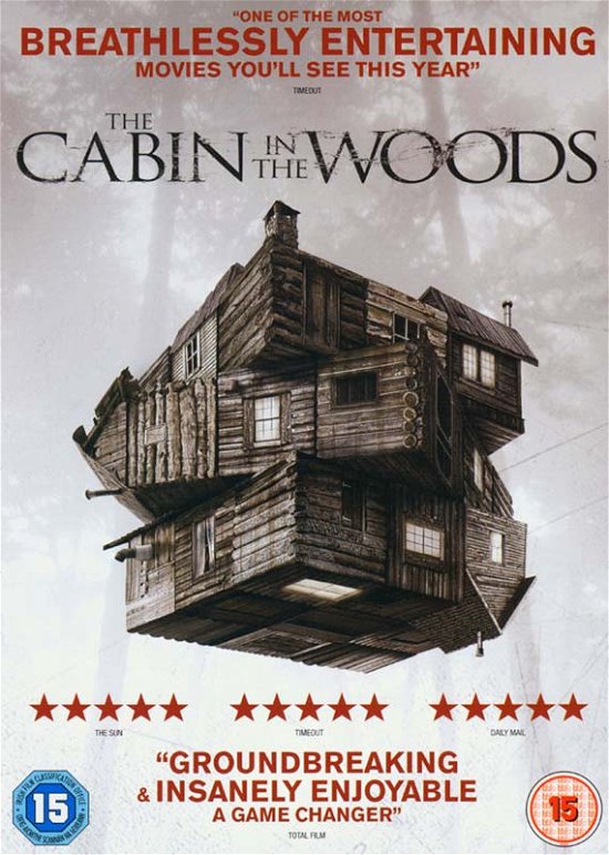 Cover for The Cabin In The Woods (DVD) (2012)