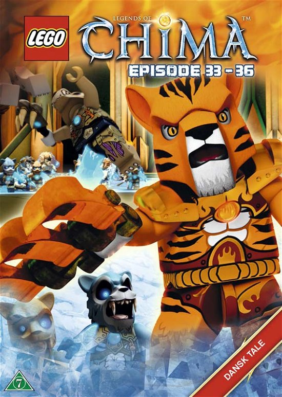 Cover for Lego Legends of Chima  9 · Episode 33-36 (DVD) (2014)