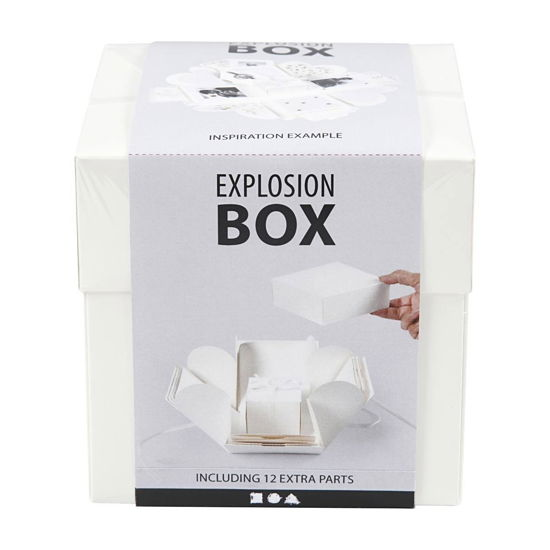 Cover for Explosion Box · White (25379) (Leketøy)