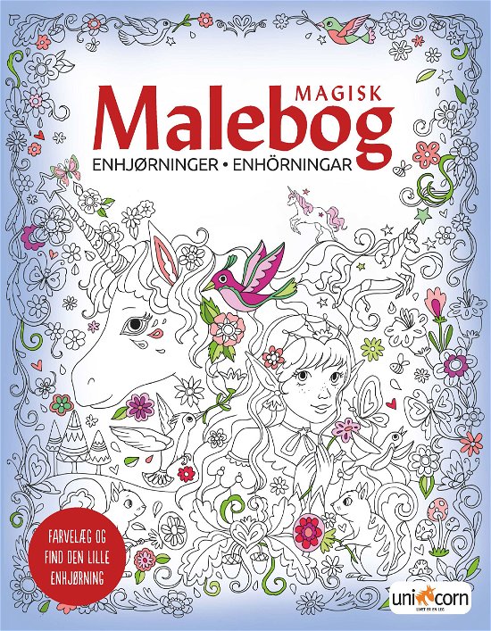 Magisk Malebog - Enhjørninger -  - Bøger - Unicorn - 5713516000789 - 3. april 2023