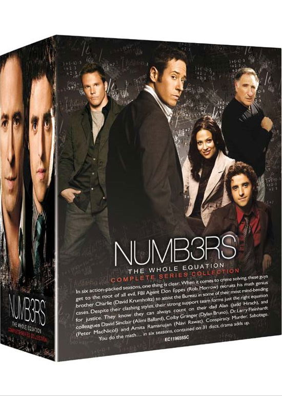 Numb3rs - Complete Boxset - Series - Elokuva -  - 7332431036789 - tiistai 16. elokuuta 2011