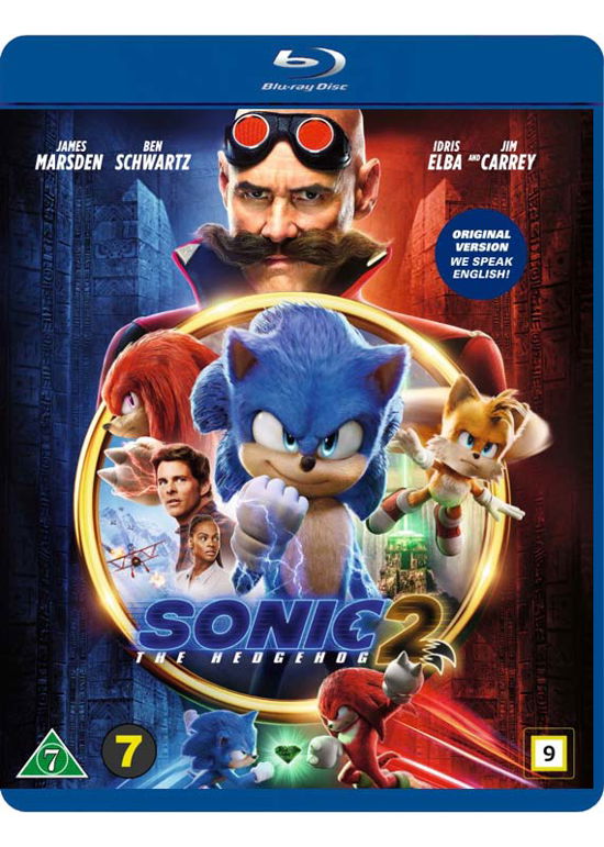 Cover for Sonic The Hedgehog 2 (Blu-Ray) (2022)