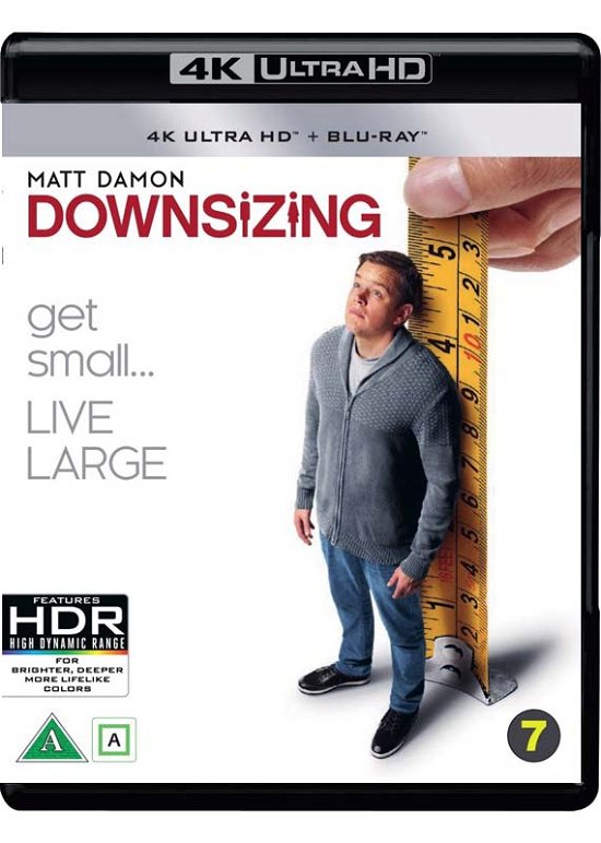 Downsizing - Matt Damon - Film -  - 7340112743789 - June 7, 2018