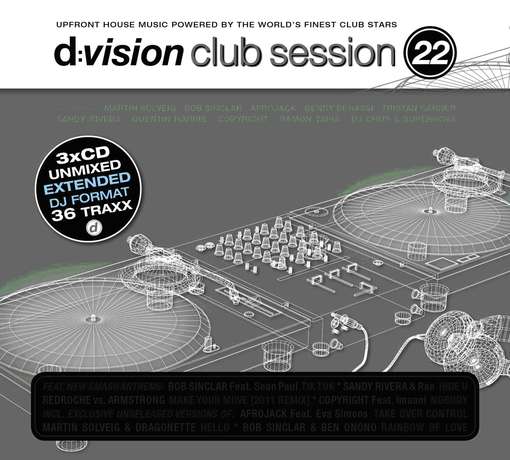 Cover for D:Vision Club Session 22 (CD) (2011)