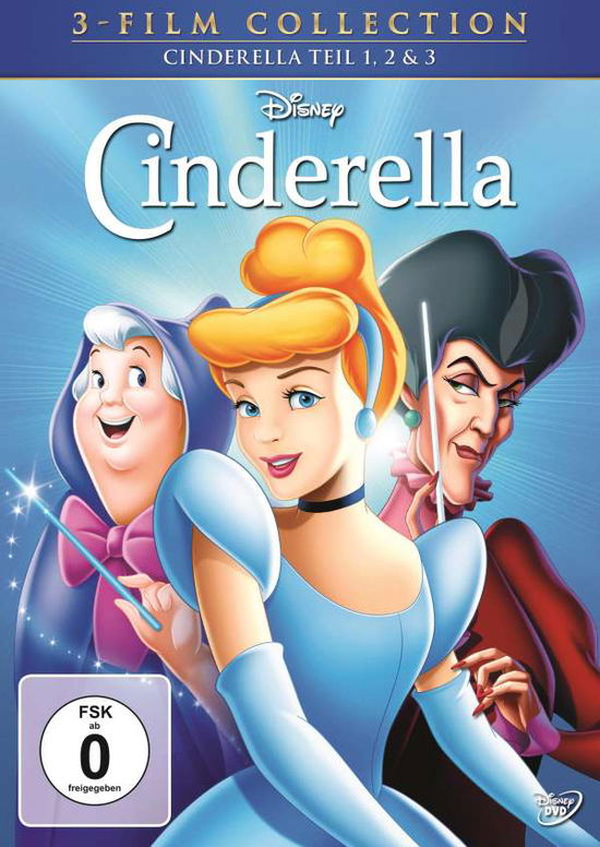 Cinderella - Dreierpack  [3 DVDs] - Cinderella - Elokuva - The Walt Disney Company - 8717418532789 - torstai 25. lokakuuta 2018