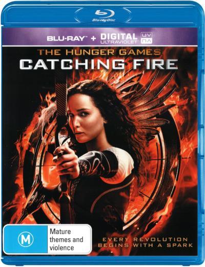 Cover for The Hunger Games · The Hunger Games: Catching Fire (Blu-ray / UV) (Blu-Ray) (2014)