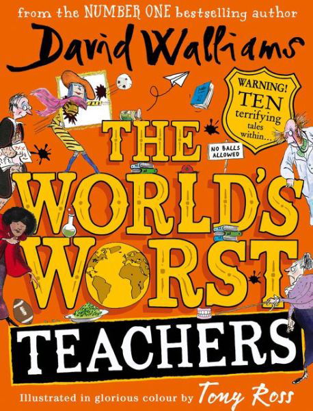 Cover for David Walliams · The World’s Worst Teachers (Innbunden bok) (2019)