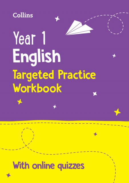 Cover for Collins KS1 · Year 1 English Targeted Practice Workbook: Ideal for Use at Home and School - Collins KS1 Practice (Paperback Book) [2 Revised edition] (2025)