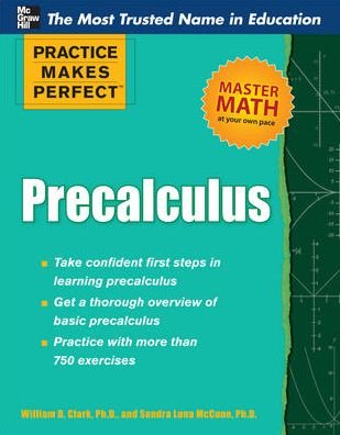 Cover for William Clark · Practice Makes Perfect Precalculus - Practice Makes Perfect Series (Taschenbuch) [Ed edition] (2011)