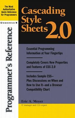 Cover for Eric Meyer · Cascading Style Sheets 2.0 Programmer's Reference (Taschenbuch) [Ed edition] (2001)