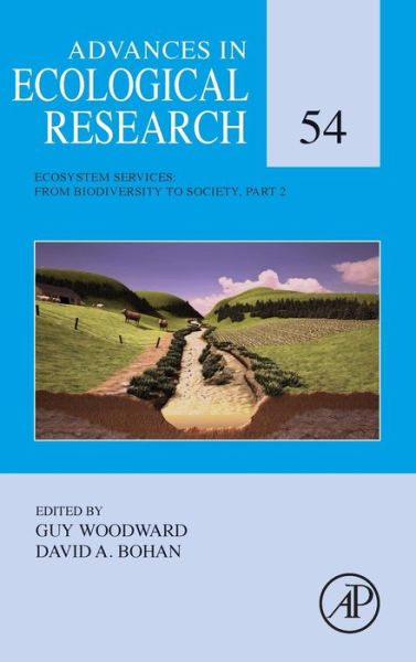 Cover for Ecosystem Services: From Biodiversity to Society, Part 2 - Advances in Ecological Research (Hardcover Book) (2016)