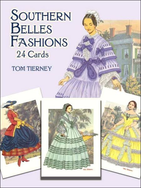 Cover for Tom Tierney · Southern Belles Fashions: 24 Cards - Dover Postcards (Paperback Book) (2005)