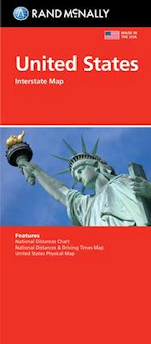 Cover for Rand McNally · Rand McNally Easy to Read: United States Map (Kort) (2024)