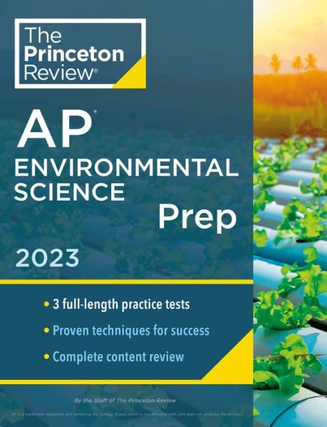 Cover for Princeton Review · Princeton Review AP Environmental Science Prep, 2023: 3 Practice Tests + Complete Content Review + Strategies &amp; Techniques - College Test Preparation (Paperback Book) (2022)