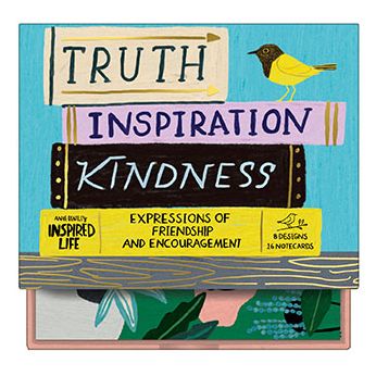 Anne Bentley Inspired Life: Truth, Inspiration, Kindness Greeting Assortment Notecards - Galison - Books - Galison - 9780735359789 - August 6, 2019