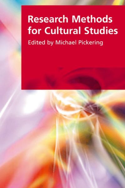 Cover for Michael Pickering · Research Methods for Cultural Studies (Paperback Book) (2008)