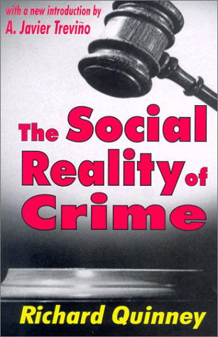 Cover for Wilhelm Roepke · The Social Reality of Crime (Paperback Book) (2001)