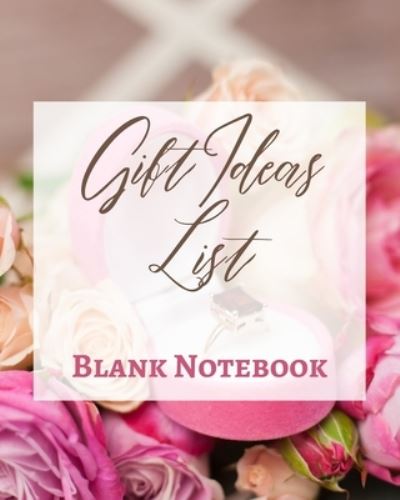 Gift Ideas List - Blank Notebook - Write It Down - Pastel Rose Gold Pink - Abstract Modern Contemporary Unique Design - Presence - Książki - Blurb - 9781034284789 - 20 stycznia 2021