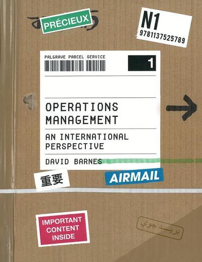 Cover for David Barnes · Operations Management: An International Perspective (Pocketbok) [1st ed. 2018 edition] (2018)